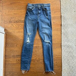 Mother The Swooner ankle fray Jean Sz 28